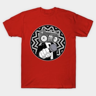 BoomBox on the Mic T-Shirt